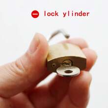 4pcs/10pcs Mini Padlock, 25mm Wide Anti-Theft Lock, Suitable For Cabinets, Milk Cartons, Luggage, Dorm Lockers, Drawers - Each Lock Comes With 2 Keys