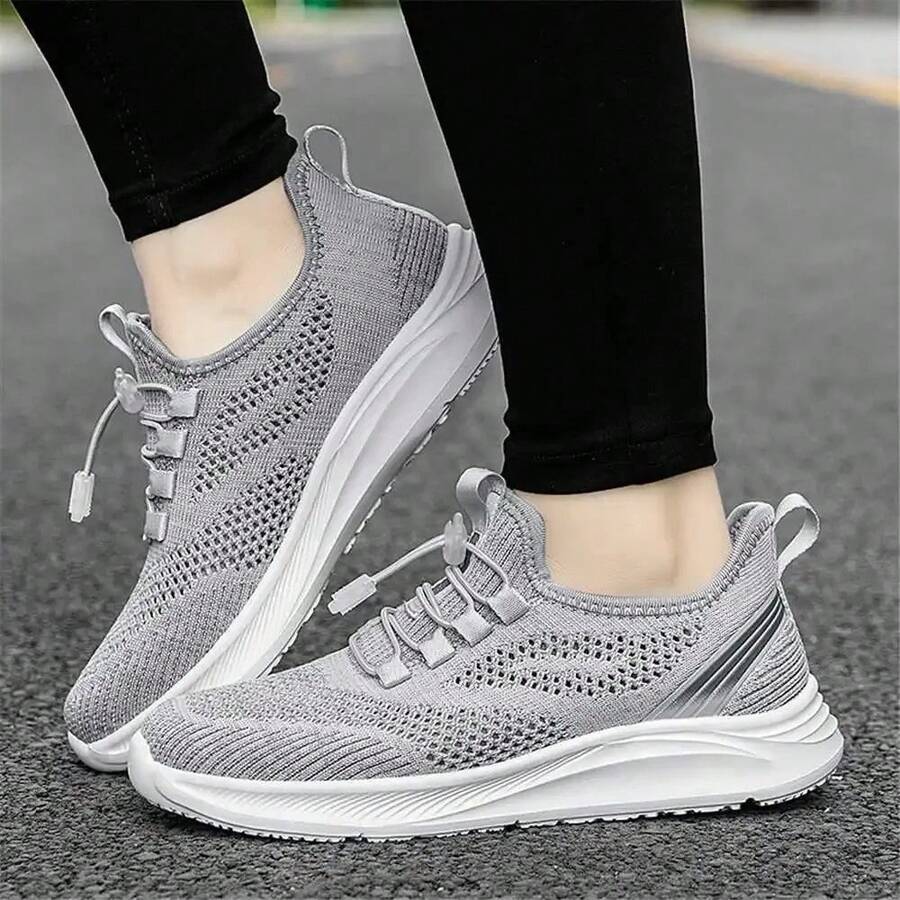 Style Flat Toe Shoes Transparent Sneakers Woman Sport New Style Best