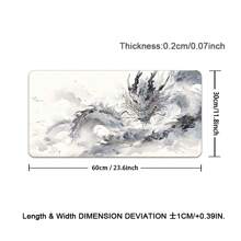 Super Large Dragon Pad Mouse Pad Game Office Pad Mouse Pad Light Game Room Accessories Table Pad Art Keyboard Pad