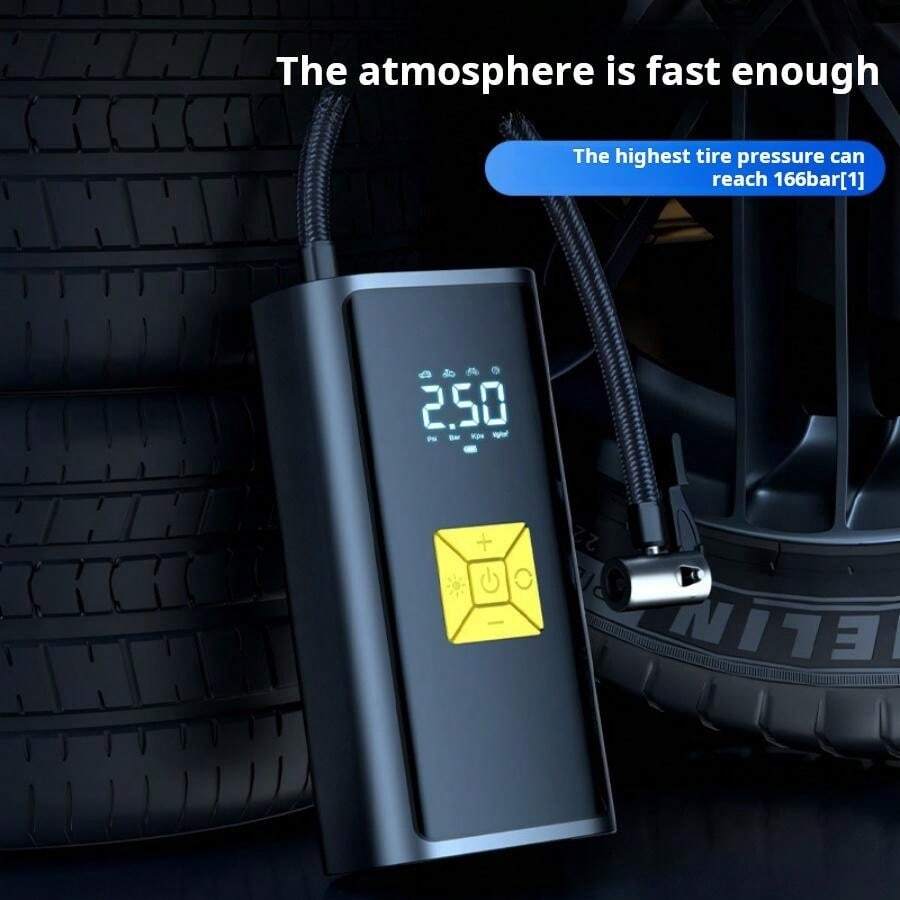 High Power Wired Inflator Portable Car Air Compressor Electric High