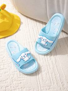 Sanrio Sanrio Cinnamoroll Slipper, Summer Cartoon Cute Soft Soles Indoor Bathroom, Non-Slip, Children's Slippers, For Girl