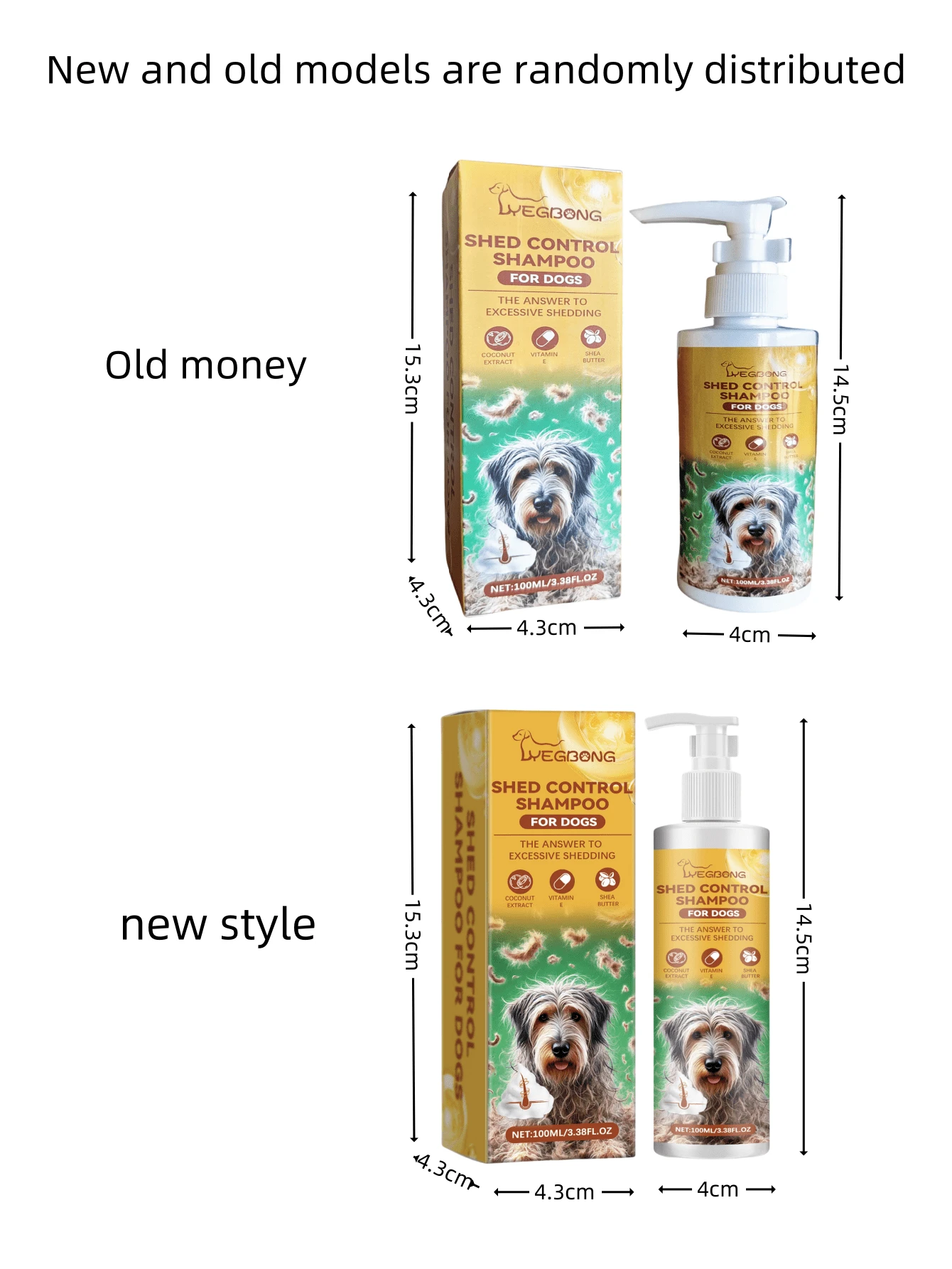 Dog Shampoo With Vitamin Essence, Gentle Cleansing And Softening For