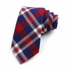 ZONFAZ 1 Cà vạt nam thời trang thường ngày nhiều màu kẻ caro 2,4 inch (6cm), kết cấu mềm mại và thoải mái, phù hợp với mọi mùa, lý tưởng cho đám cưới, lễ kỷ niệm, tiệc tùng Cà vạt nam - Nhiều màu - Xem 12