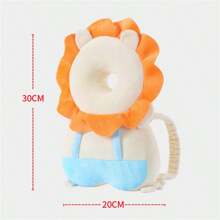 1pc Baby Walker Head Protector Toddler Adjustable Baby Head Protection Baby Learning Walking Crawling Backpack Wear Safety Pad (Bee)