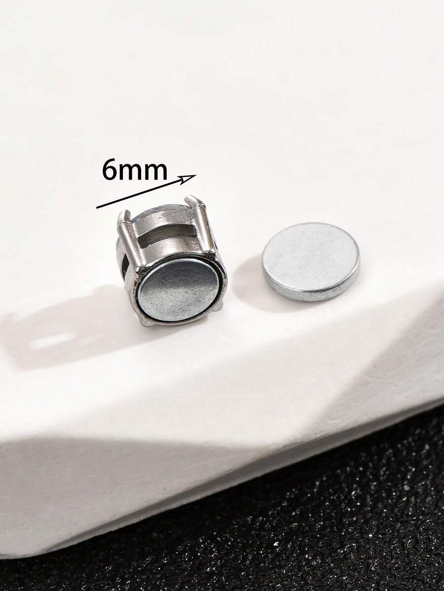 1pc Simple & Fashionable Zirconia Stud Earring, Delicate Gift