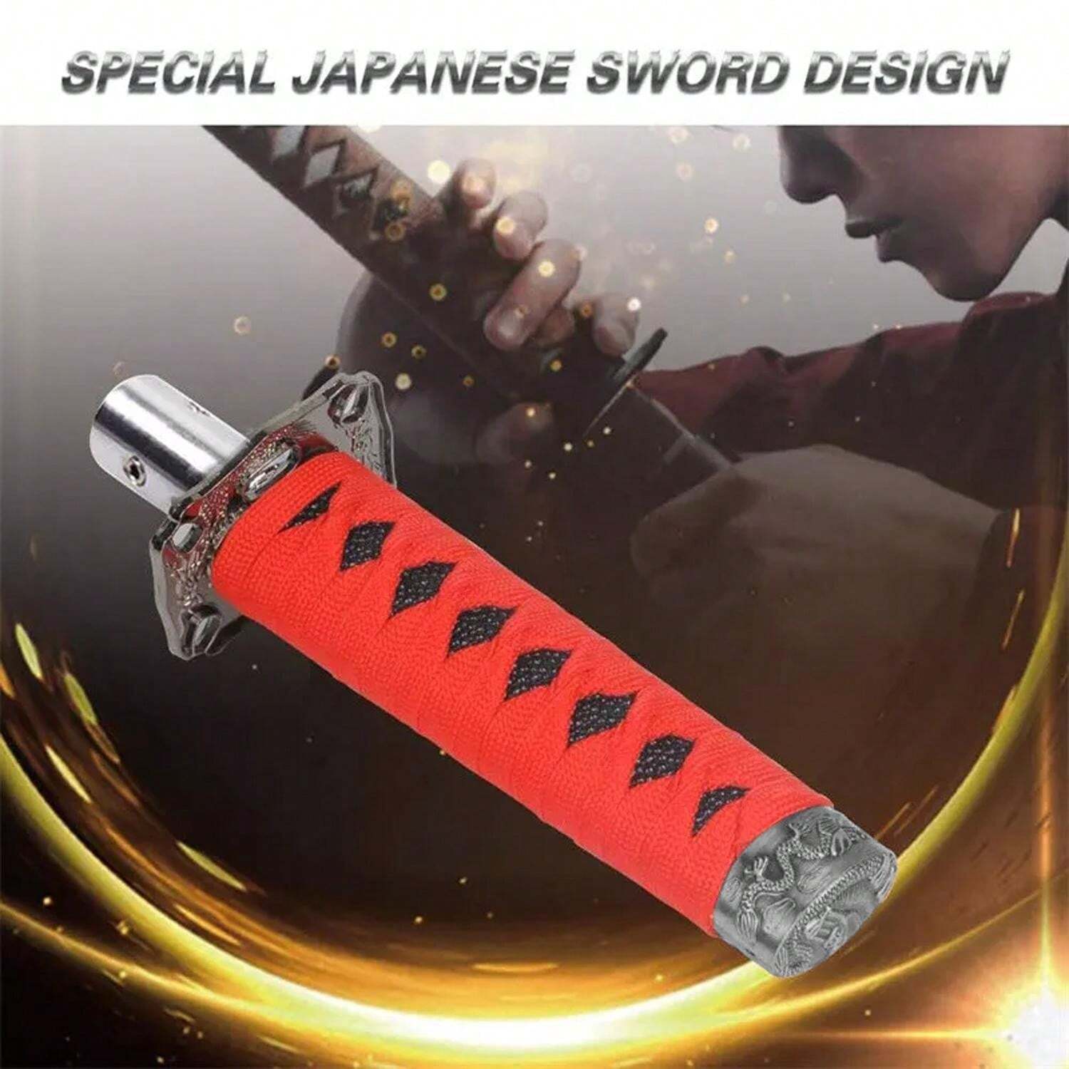 Pomo De Cambio De Pada Samurái, Palanca De Cambios Katana, Deporte