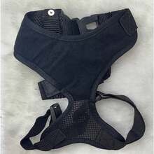 Pet Dog Seat Belt For Inside The Car - 黑色 - 查看 5