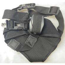 Pet Dog Seat Belt For Inside The Car - 黑色 - 查看 4