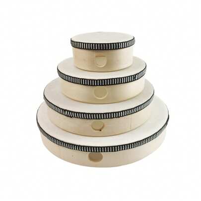 木钟鼓乐器，木制打击乐器，圣诞节礼物