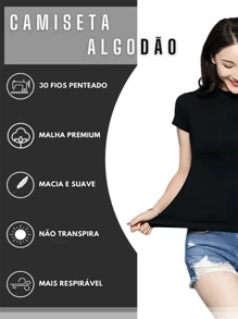 Anime T-Shirt Men's Shirt Cotton Women's Blouse Power - 黑色 - 查看 9