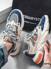 Zapatillas casuales tenis de otoño para hombre, zapatillas de moda con correa de plataforma, zapatillas de correr casuales antideslizantes, adecuadas para correr, citas, entrenamiento, jogger,fitness, actividades al aire libre, ciclismo, baloncesto y uso diario.