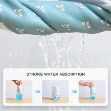 5 件装婴儿口水围兜，柔软，吸水，可调节按扣 - 彩色 - 查看 5