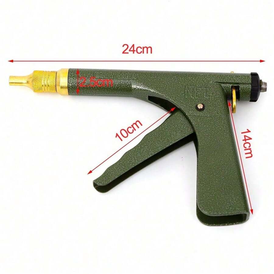Tubeless Car Wheel Vacuum Tire Repair Tool Gun Kit Metal Working