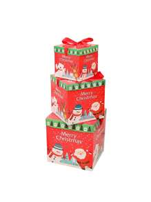 Hộp quà trang trí Giáng sinh, Hộp đóng gói quà tặng cực kỳ hấp dẫn, Gói quà cây thông Noel, Trang trí bố cục cửa sổ Quà tặng Giáng sinh Giáng sinh vui vẻ Đêm Giáng sinh Tiệc Giáng sinh Trang trí Giáng sinh Đồ ngủ Giáng sinh Quà tặng Giáng sinh Trang trí Giáng sinh - Nhiều màu - Xem 15