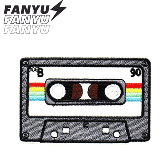 Musikälskare Vintageband Broderad/Stryk-på Punk-lapp Dekal Kläder DIY Tillbehör - Hippie Punk Rock Tecknad Anime Badge Stryk-på Broderi Sylapp För Kläder, Skor, Väskor