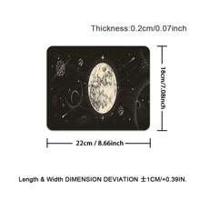 Super Large Art Star Moon Pad Mouse Pad Game Office Pad Mouse Pad Light Art Star Moon Game Room Accessories Table Pad Art Keyboard Pad