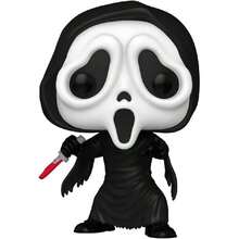 POP Movies Ghost Face 3.75 Inch Tall Vinyl Figure - Multicolor - View 1