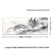 Super Large Dragon Pad Mouse Pad Game Office Pad Mouse Pad Light Game Room Accessories Table Pad Art Keyboard Pad