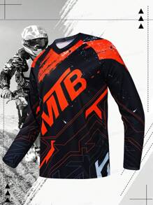 TELEYI Boyfriend Style Men Cycling Jersey Motocross Mountain Enduro Bike Clothing Bicycle Moto Downhill T-Shirt MTB Shirts BMX Spexcel Bike