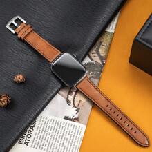 1pc Faux Leather Replacement Watch Band Strap Compatible With Huawei Fit3/4/4Pro Smartwatch Accessories - Huawei Fit3 - View 10