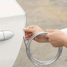 5M Transparent Car Door Edge PVC Anti-Scratch Protector, Automotive Anti-Collision Sealing Strip, Car Door Anti-Collision Protective Strips, Invisible Door Edge Anti-Scratch Guards