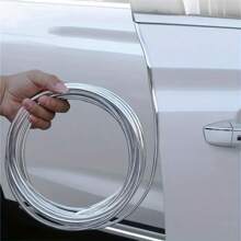 5M Transparent Car Door Edge PVC Anti-Scratch Protector, Automotive Anti-Collision Sealing Strip, Car Door Anti-Collision Protective Strips, Invisible Door Edge Anti-Scratch Guards