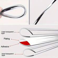 5M Transparent Car Door Edge PVC Anti-Scratch Protector, Automotive Anti-Collision Sealing Strip, Car Door Anti-Collision Protective Strips, Invisible Door Edge Anti-Scratch Guards