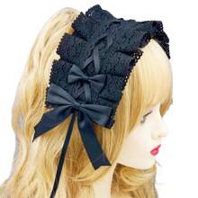 1 件女士多色蝴蝶结装饰头带，洛丽塔巴洛克少女风格，适合日常使用、角色扮演、外出、万圣节百搭发饰 - 彩色 - 查看 38