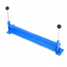 460mm Manual Pipe Folder Metal Sheet Metal Bending Folding Machine Bender Tool - Blue - View 2
