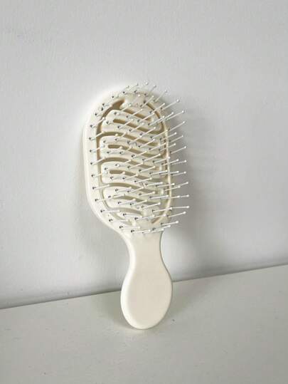 1 st mini elfenbensvit ihålig bärbar stylingkam, hårborste, kam, hårverktyg, hårprodukter och accessoarer för barberarsalong, skönhet, tillbaka till skolan, resor och semester, håraccessoarer, borstar, kantborste, hårkam, kamma hår, utredningsborste, bollborste, mini hårborsteset, träkam, hårborste, utredningsborstar, hårverktyg, hårsaker, hårvård, lockigt hårborste, barberare, frisörutrustning, liten kam, mini hårborste, frisyr, frisör, hårvård, lockigt hårborste, barberare, hårborste, hårborsteset, kamma hår, kam för lockar, utredningsborste, hårborste för kvinnor, hår, resor, hårprodukter, hårverktyg, hårsaker, barberare, barberartillbehör, barbersalong, frisörutrustning