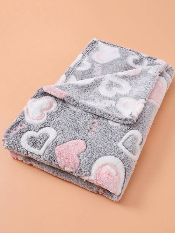 1pc Fluffy Blanket For Baby, Soft Warm Cozy Coral Fleece Toddler, Infant Or Newborn Receiving Blanket For Stroller, Travel, Decorative Newborn Baby Boys Girls Blankets Plush Swaddle Blankets,Baby Receiving Blankets Super Soft Warm Lightweight Breathable For Infant ,Toddler