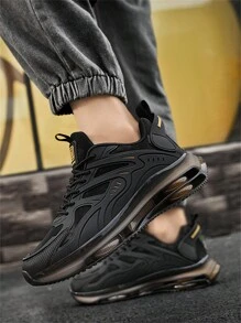 Tênis Masculino Novos para Halloween, Cor Sólida, Elevador, Absorção de Choque, Confortável, Lâmina, Calçado para Corrida em Estrada, Moda Sola Grossa, Sapatos Esportivos Casuais, Adequados para Todas as Estações. Adequado para Adolescentes, Verão Casual ou Esportes Outdoor ou Viagem de Férias ou Presentes de Formatura ou Acessórios de Vestido de Aniversário, Academia