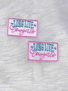 Coors Banquet Beer Logo Embroidered Iron-On Patches, Mixed Colors Appliques For Jackets, Hats, Backpacks, Jeans - DIY Sewing Decorative Patches