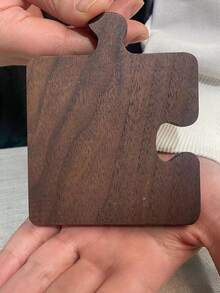 1pc(A) Or One Set(B) Wooden Puzzle Coasters For Drinks And Trivet For Hot Pots, Pan Pad Holder, Countertops, End Tables, Coffee