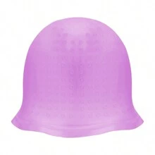 Hair Coloring Highlighting Cap Reusable Silicone Highlight Cap Pull Through Caps For Hair Dying Frosting Cap With Hook - Multicolor - View 13