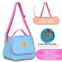 Luluca School Kit Wheeled Backpack Lunch Box And Pencil Case - 綠色 - 查看 4