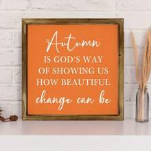 1 Piece 3D Double Wooden Coffee Sign, Fun Halloween Theme "Fresh Boo Coffee", With Ghost Accent, Classic Home Decoration Style, Holiday Kitchen Logo With Bracket Best Gifts Birthday Halloween Decor Fall Decor Room Decor Autumn Decor - Multicolor - View 20