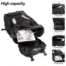 80L Travel Extra Large Hiking Camping Backpack Rucksack Waterproof Luggage Bag - Variant1 - View 3