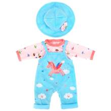 适合16至18英寸/40.6至45.7厘米的玩具重生娃娃，20种款式，适合作为儿童礼物（不含娃娃）。 - 多色 - 查看 20