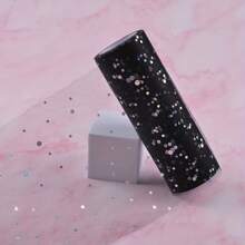 10 yards de rouleau de tulle à sequins pailletés - tissu de tulle en filet doux, pour la décoration de mariage et de fête, couture artisanale, accessoires de tutu, toile de fond de mariage, décoration de scène