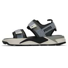 Puma Unisex Outdoor Casual Sandals, Beach Shoes For Couples - Black Gray-stone Gray - View 1