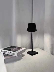 1 luminária de mesa moderna e minimalista, luz de acampamento portátil recarregável, controle de toque, regulável em 3 cores, iluminação suave e agradável aos olhos, adequada para quarto, sala de estar, sala de jantar, camping, café, etc.