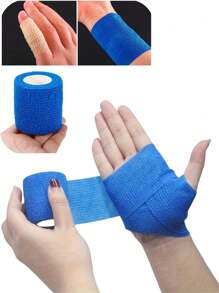 20 Rolls Elastic Self-Adhesive Bandage, Breathable & Flexible Non-Woven Fabric Self-Adhesive Bandage, Portable Elastic Self-Adhesive Bandage, Breathable Sports Non-Woven Finger Bandage, Suitable For Wrist, Ankle, Elbow, Shoulder - Multicolor - View 6
