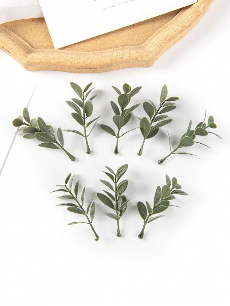 20PCS Artificial Flowers Grass Flocking Bouquets Autumn Decoration Silk Rabbit Ear Grass Fake Plants Eucalyptus Valentine's Day Gifts Birthday Party Decorations Wedding Flower Baskets Bride Holding Flowers Home Furnishings Dining Rooms Bedrooms Windowsills Vases For Decorations New Year Decorations Outdoor Gardens Start Of School Season - View 9