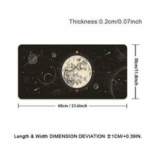 Super Large Art Star Moon Pad Mouse Pad Game Office Pad Mouse Pad Light Art Star Moon Game Room Accessories Table Pad Art Keyboard Pad