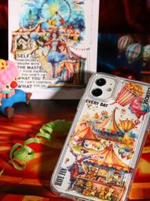 15pcs/Pack Vintage Multi-Size Waterproof Stickers, Cute Animal & Circus Theme For Diary, Journal, DIY, Decoration Back To School - Multicolor - View 9