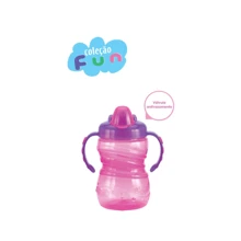 Kuka Mug With Handle Leak-Proof Silicone Valve 300ML - 淺粉色 - 查看 1