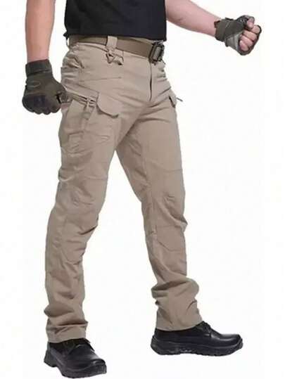 Pantalones tácticos con diseño de múltiples bolsillos, funcionalidad y estilo combinados para adaptarse a cualquier entorno