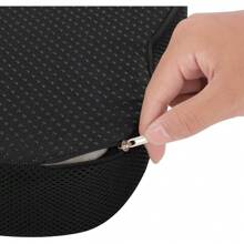 Seat Cushion For Office Chair Memory Foam Coccyx Pain Relief Cushion Pillow Back Support Non-Slip Seat Pad For Office Desk Gamming Chair Wheelchair Car Seat Tailbone Pain - Black - View 9