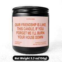 Nến thơm tình bạn độc đáo, món quà tuyệt vời dành cho bạn thân nữ, đồng nghiệp, bạn bè thân thiết. Thích hợp làm quà tặng tri ân tình bạn, quà tặng cho chị em tâm giao, quà sinh nhật, quà tốt nghiệp, quà Giáng sinh, trang trí phòng, quà tặng. - Nhiều màu - Xem 16